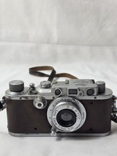 Leica IIIa Elmar 5cm F3.5 Rangefinder Film Camera Very Nice Sn 198290 Read 