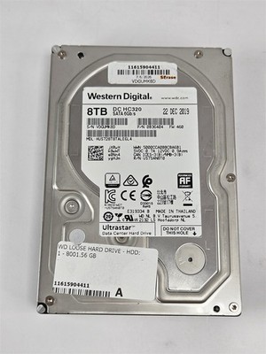 Western Digital 0B36404 8TB Internal HDD SATA 7200RPM Grade A