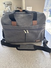 Rivaling Diaper Bag Hospital Travel Changing Tote Large Weekender Mom Dad