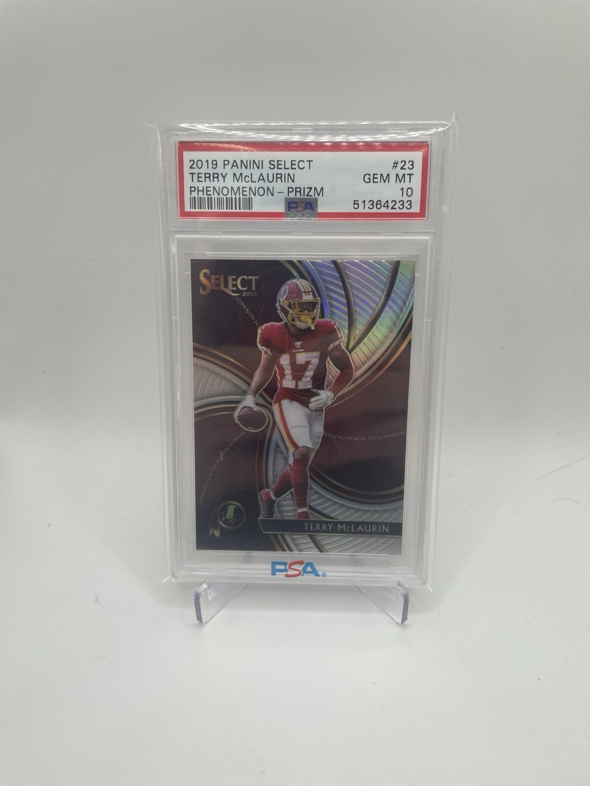 Terry McLaurin Panini Select Phenomenon #23 Prizm