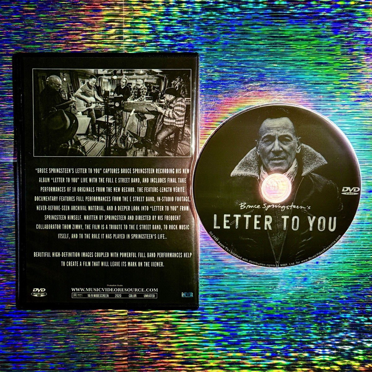 Bruce Springsteen's A LETTER TO YOU DVD (2020 Documentary) | eBay