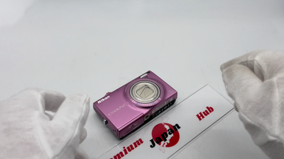 Nikon COOLPIX S6100 Gloss Pink 20MP 7x Zoom Compact Digital Camera