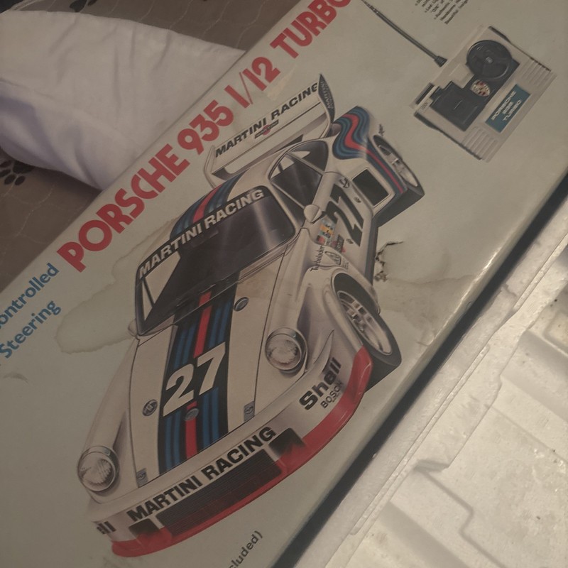 Nikko Radio Controlled Porsche 935 1/2 Turbo #27