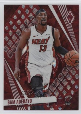 2023-24 Panini Phoenix International Red /75 Bam Adebayo #103 1bs7