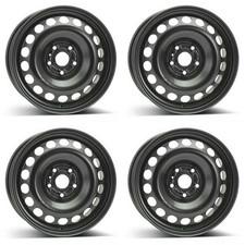 4 Alcar Stahlfelgen 6.5Jx16 Zoll ET42 5x112 für Volkswagen Eos Passat Scirocco 4