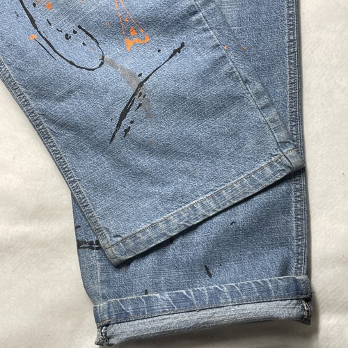 New VTG Miskeen Orginals Y2k Hip Hop Jeans Hippie Grunge Skater 36 jnco Paint - Picture 10 of 10