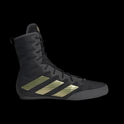 Adidas Boxen Schuhe Box Hog 4 Schwarz/Gold
