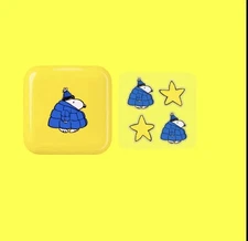 Blue Snoopy Starface Refillable Compact + 32 Pimple Patches