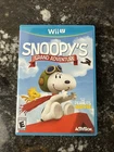 Peanuts Movie: Snoopy's Grand Adventure (Nintendo Wii U) 2015 CIB Complete NICE!