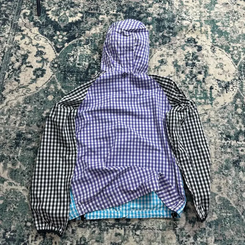 Nike Windrunner Checked Pattern Windbreaker Men - image 1
