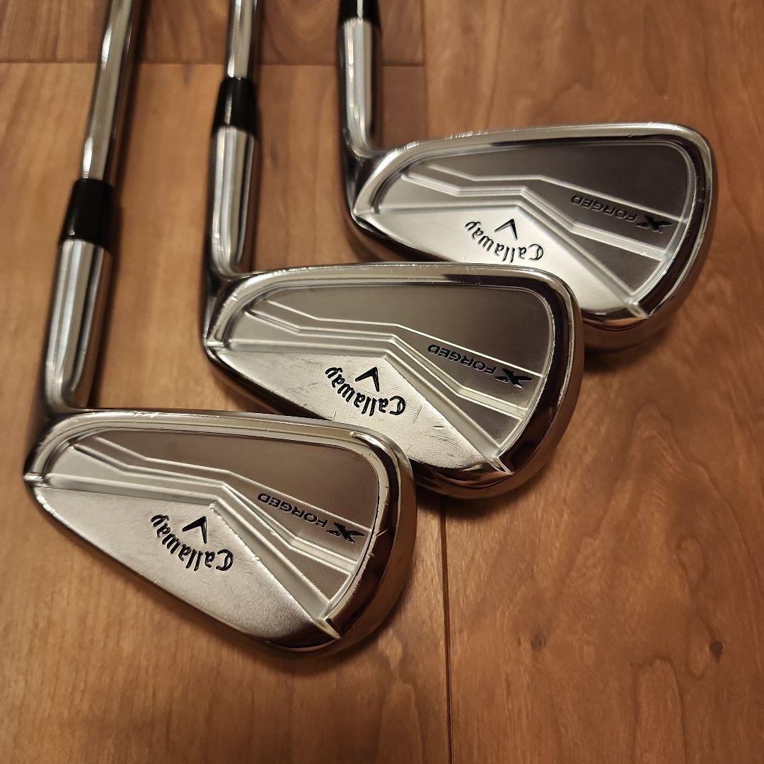 Callaway X Forged 2024 Iron Set 6 Clubs Dynamic Gold MID 115