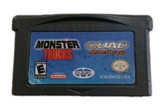 Nintendo Game Boy Advance ~ Monster Trucks Quad Desert Fury Cartr Only TESTED