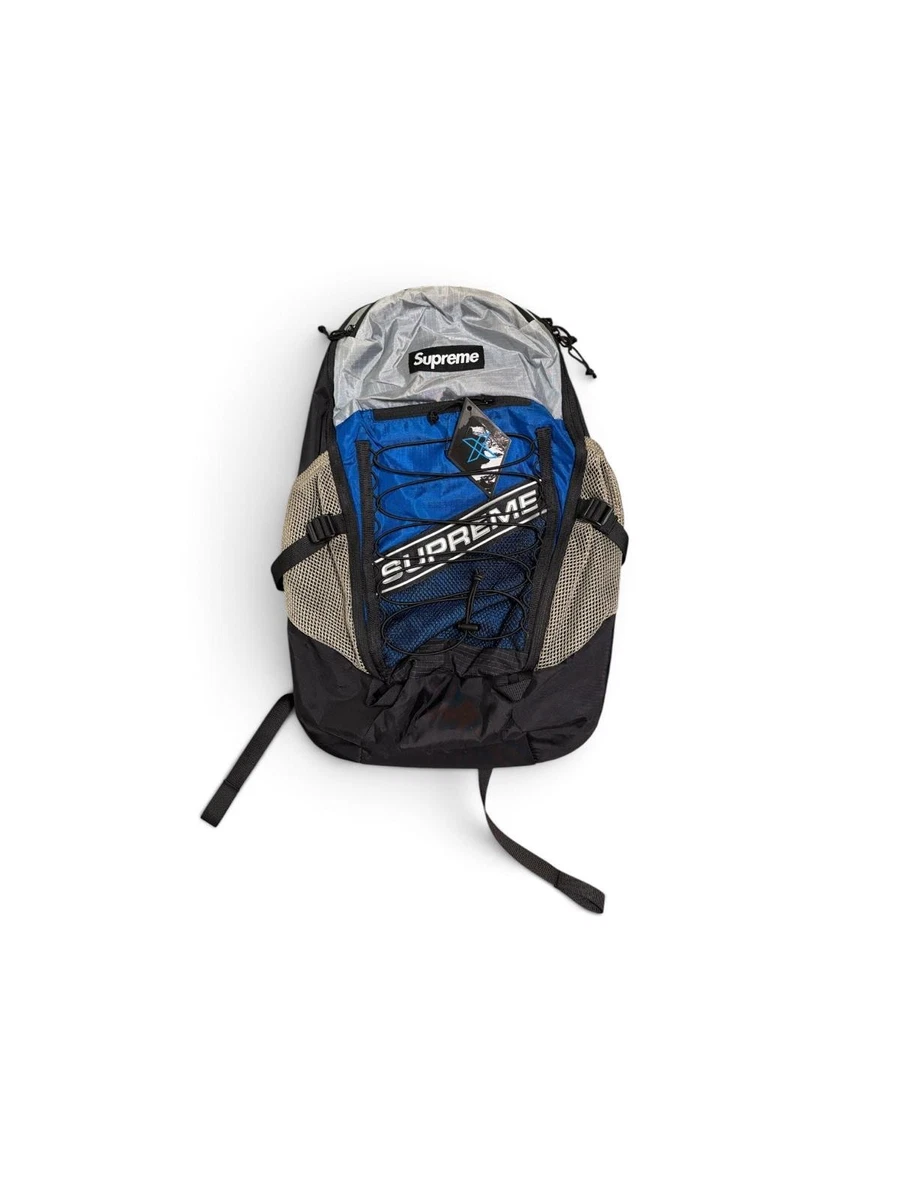 Supreme Mesh Backpack ネイビー 16ss Supreme Mesh Backpack Navy | eBay