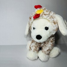 Peluche para perro en traje de pollo peluche cachorro