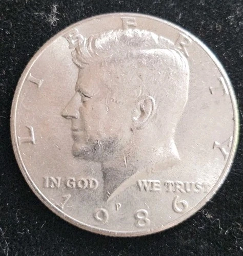 AU 1986-P 50C Kennedy Half Dollar
