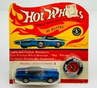 Hot Wheels Redline CUSTOM ELDORADO Blue US Tan Interior CHEETAH CARD BLISTER !!!