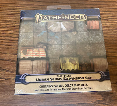Paizo Pathfinder Maps Flip-Tiles Urban Slums Expansion Set