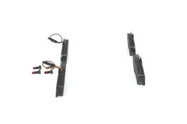 Brake pad set, disc brake Bosch 0986460998 for Citroën