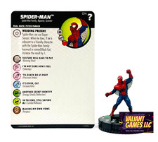 Marvel Heroclix Spider-Man 014 w/ Card What If Set