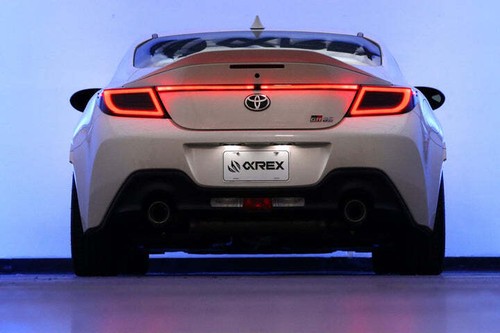 Luz de freno LED para maletero para 21-24 Toyota GR86 Subaru BRZ AlphaRex LUXX LENTE AHUMADA - Imagen 7 de 8