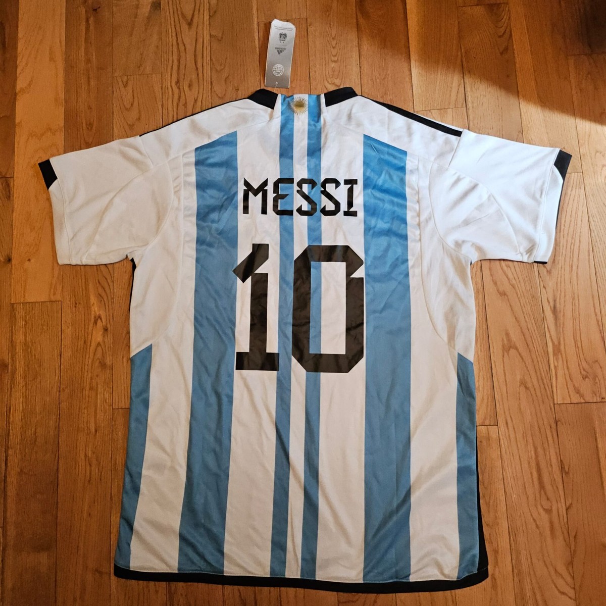 Lionel Messi #10 Argentina World Cup 2022 Player Version Home