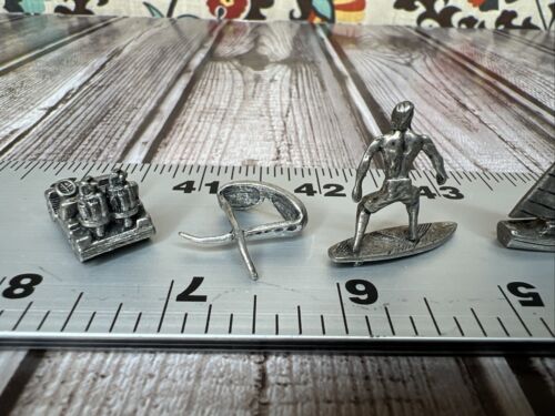 San Diego Monopoly Piece / Token Tribune Glasses Sailboat Bicycle golfcart - Picture 5 of 9