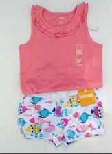 Gymboree Bubble Shorts  Tank Top Outfit, Size 5