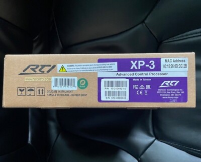 RTI XP-3 Advanced Control Processor