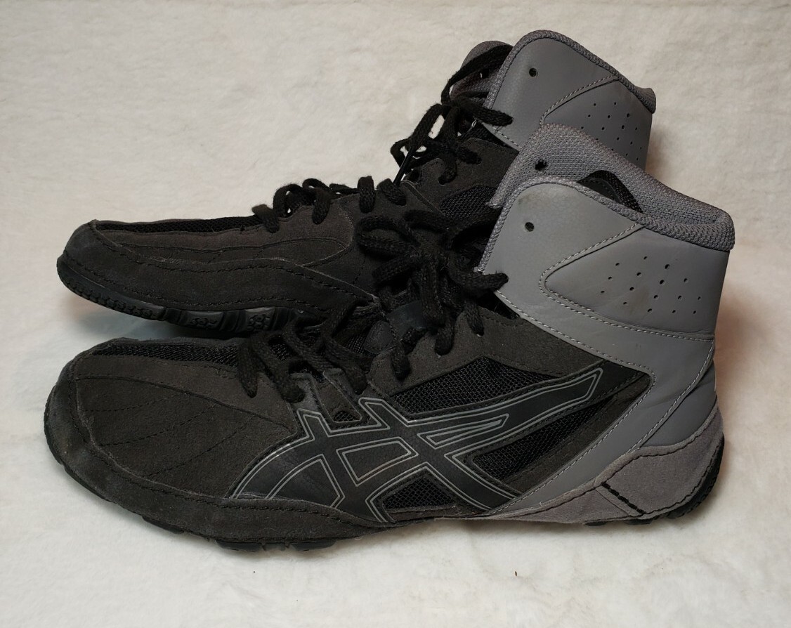 ASICS Men's WRESTLING Boxing Shoes Mat control Sz 10 … Gem