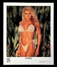 WWE TERRI RUNNELS P-758 OFFICIAL LICENSED ORIGINAL 8X10 PROMO PHOTO FROM 2002