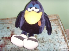 SHOE vintage Martin P. Martin Plush Crow Raven Plush RARE Shoemaker Comic w/ TAG