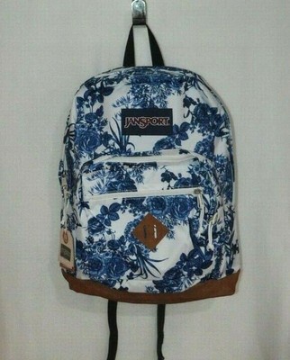 jansport white artist rose