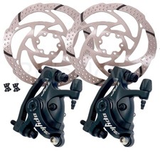 TRP Spyke Pm Mount 180mm MTB Bike Mechanical Disc Brake Caliper Front Rear Rotor
