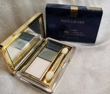 ESTEE LAUDER Pure Color Instant Intense EyeShadow Trio 09 CAMO CHROME .07 oz NIB