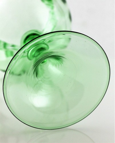 Artisti Barovier & C., große Murano Glas Vase “Coppa Verde” ca. 1920 museal - Bild 4 von 5