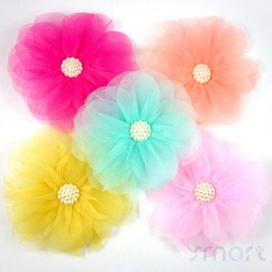1pc Big Flower Hair Clips Snaps For Girls Kids Hair Accessories 5