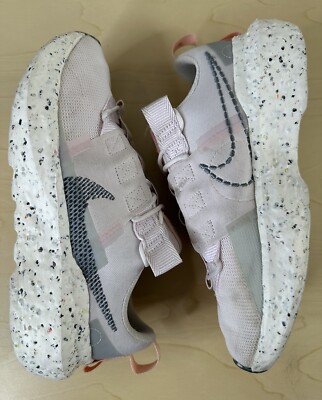 Nike Crater Impact Women's Size 6.5 White Pink Athletic Sneakers CW2386-604 AA4 | eBay