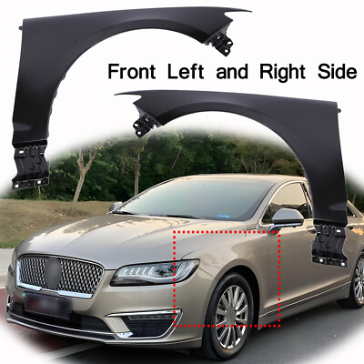 Set of Fender Driver Passenger Side For 17-20 Lincoln MKZ Front