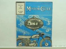 Dec 1961 The Motorcycle Magazine BSA Norton Triumph Ariel BMW Moto Guzzi L11724