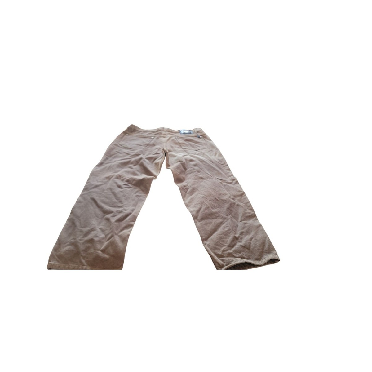 【2plan】veil brown denim Varessi Diamante Mens Brown Jeans 40X32 Made In USA 100