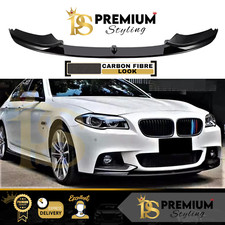 BMW 5 Series Carbon Fibre F10 F11 Front Splitter Spoiler Lip M Sport 2010-2017