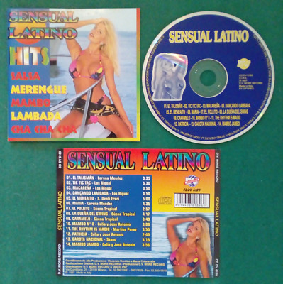 CD Compilation Sensual Latino Hits Lorena Mendez Los Rigual Compact Disc (C1)