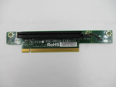 Supermicro1U PCI-E x16 Riser Card PN: RSC-RR1U-E16
