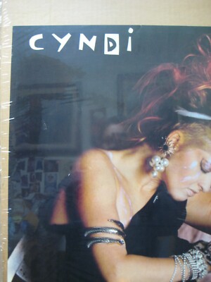 Vintage Cyndi Lauper poster 1984 singer pop 14222 | eBay