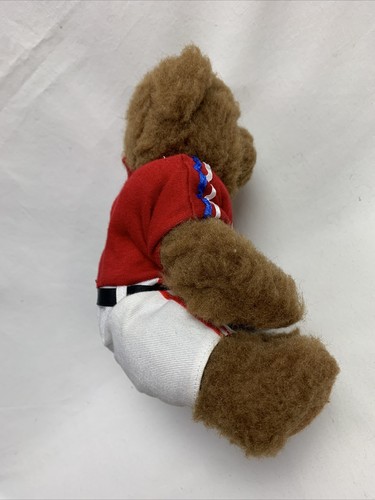 Russ Berrie Vintage Plüsch L’il Touchdown Football Teddybär 8 Zoll patriotisch - Bild 5 von 6