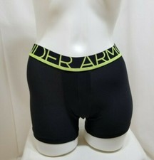 UNDER ARMOUR BOYS ORIGINAL BOXERJOCK UNDERWEAR SINGLE PAIR BLACK MEDIUM