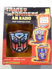 Transformers AM Radio Nasta 1980s new in box