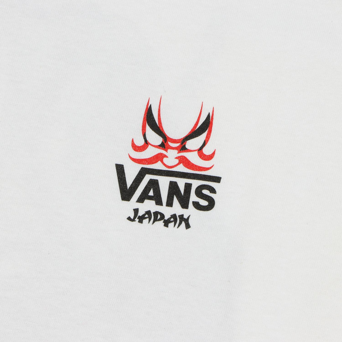 国内配送 VANS MENS KYOTO-MAIKO SAN TEE WHITE VANS and JAPAN CULTURE GOEMON KABUKI Short Sleeve T-Shirt