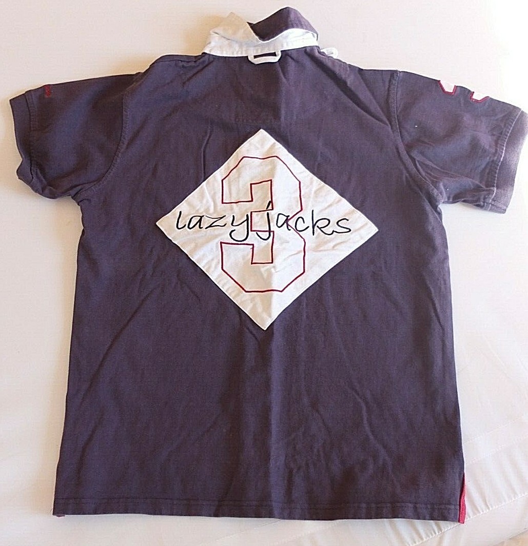 LAZY JACKS Womens Polo Tee Shirt Size 34-36 ins image 2