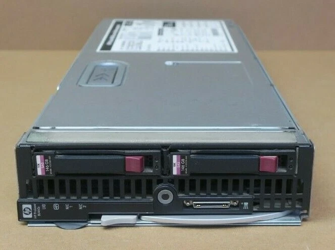 HP ProLiant BL460c Blade Server 2x Quad-Core E5440 4GB Ram 2x 146GB HDD AK502A - Image 2 of 4